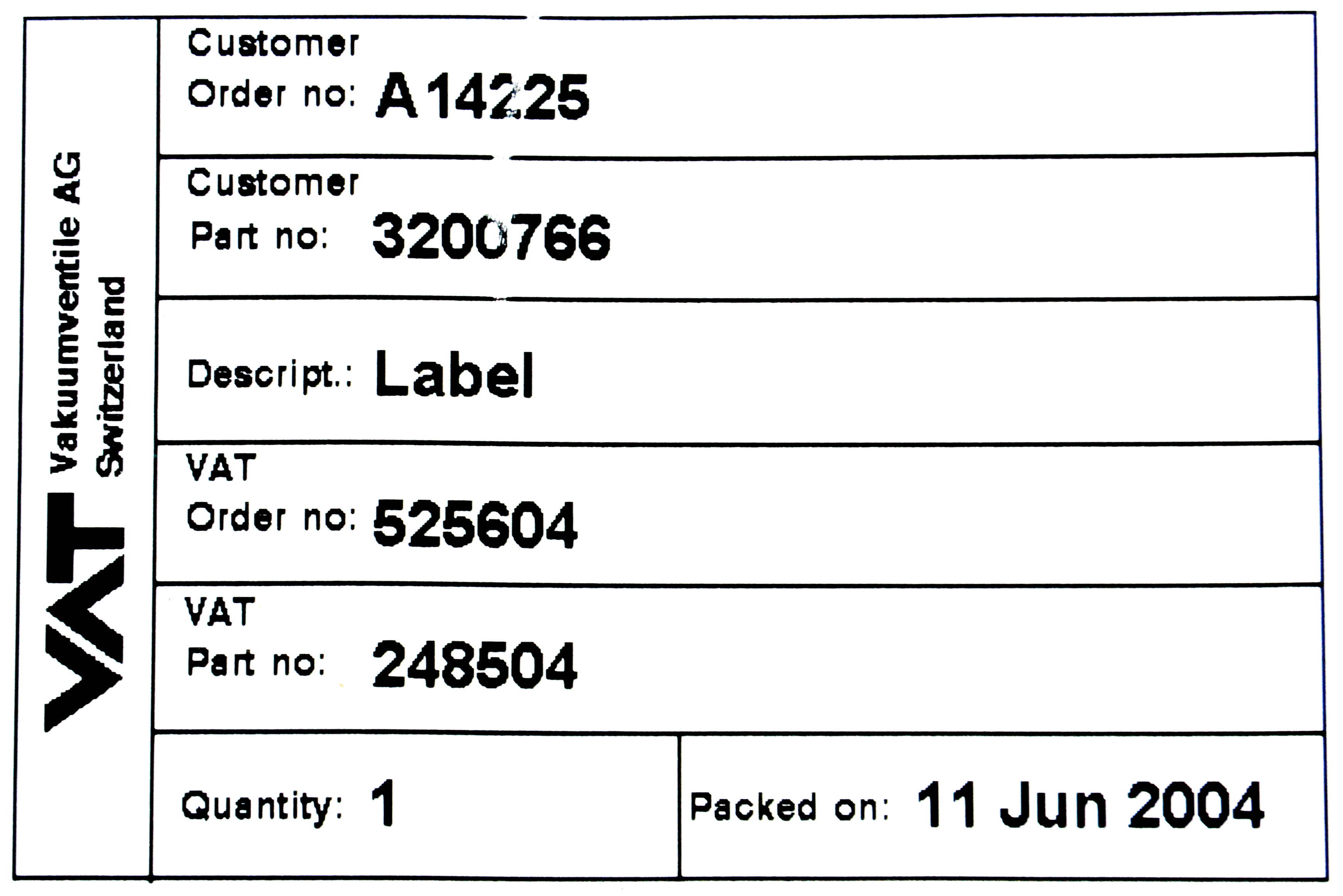 26525 VAT PLATE 248504 | eBay